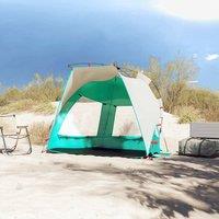Berkfield Home Beautiful Beach Tent 2-Person Sea Green Quick Release Waterproof