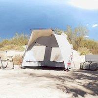 Berkfield Home Beautiful Beach Tent 2-Person Grey Quick Release Waterproof