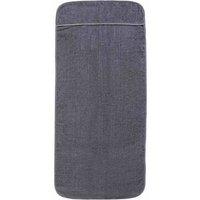 Berkfield Home Soft Beach Towels 2 pcs Anthracite 60x135 cm Fabric 400 GSM in Charcoal