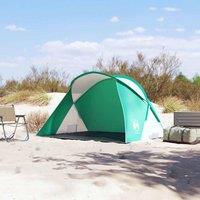 Berkfield Home Beautiful Beach Tent 2-Person Sea Green Pop-up Waterproof