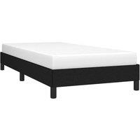 Berkfield Home Durable Bed Frame Black 90x190 cm Single Fabric