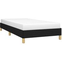 Berkfield Home Durable Bed Frame Black 90x190 cm Single Fabric