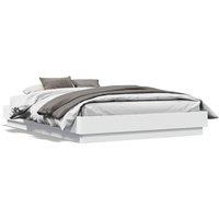 Berkfield Home Durable Bed Frame without Mattress White 120x190 cm Small Double