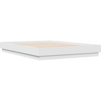 Berkfield Home Durable Bed Frame without Mattress White 120x200 cm | Size: Small Double