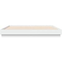 Berkfield Home Durable Bed Frame without Mattress White 180x200 cm Super King