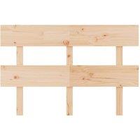 Berkfield Home Beautiful Bed Headboard 164x3x81 cm Solid Wood Pine in Light Brown | Size: 164 x 3 x 81 cm