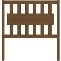 Berkfield Home Beautiful Bed Headboard Honey Brown 95.5x4x100 cm Solid Wood Pine