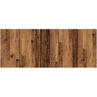 Berkfield Home Stylish Bed Headboard Old Wood 200x1.5x80 cm Engineered Wood in Brown