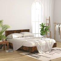 Berkfield Home Classic Bed Headboard Smoked Oak 160x1.5x80 cm Engineered Wood in Brown