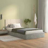 Berkfield Home Classic Bed Headboard Concrete Grey 120x1.5x80 cm Engineered Wood
