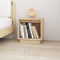 Berkfield Home Elegant Bedside Cabinets 2 pcs 40x30x40 cm Solid Wood Pine in Light Brown | Size: 40 x 30 x 40 cm
