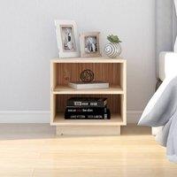Berkfield Home Elegant Bedside Cabinets 2 pcs 40x34x40 cm Solid Wood Pine in Natural | Size: 40 x 34 x 40 cm