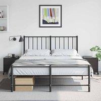 Berkfield Home Stylish Bedside Cabinets 2 pcs Black 36x39x43.5 cm Steel