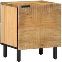 Berkfield Home Beautiful Bedside Cabinets 2 pcs Brown 40x33x46 cm Solid Wood Mango | Size: 40 x 33 x 46 cm