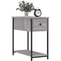 Berkfield Home Durable Bedside Cabinets 2 pcs Grey Sonoma 30x60x60 cm Engineered Wood | Size: 30 x 60 x 60 cm