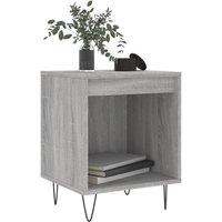 Berkfield Home Modern Bedside Cabinets 2 pcs Grey Sonoma 40x35x50 cm Engineered Wood | Size: 40 x 35 x 50 cm