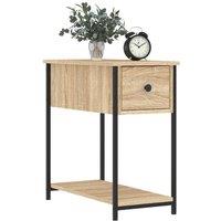 Berkfield Home Durable Bedside Cabinets 2 pcs Sonoma Oak 30x60x60 cm Engineered Wood in Brown | Size: 30 x 60 x 60 cm