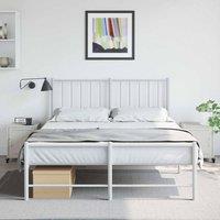 Berkfield Home Stylish Bedside Cabinets 2 pcs White 36x39x43.5 cm Steel