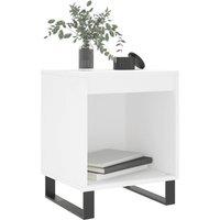 Berkfield Home Modern Bedside Cabinets 2 pcs White 40x35x50 cm Engineered Wood | Size: 40 x 35 x 50 cm