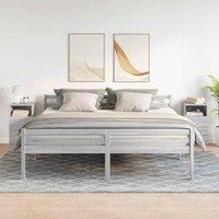 Berkfield Home Durable Bedside Cabinets 2 pcs with 2 Drawers Grey Sonoma 36x36x68 cm | Size: 36 x 36 x 68 cm