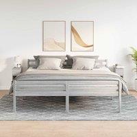 Berkfield Home Durable Bedside Cabinets with Drawer 2 pcs Grey Sonoma 20x36x60 cm | Size: 20 x 36 x 60 cm