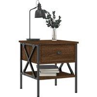 Berkfield Home Durable Bedside Tables 2 pcs Brown Oak 40x42x45 cm Engineered Wood | Size: 40 x 42 x 45 cm