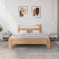 Berkfield Home Elegant Bedside Tables 2 pcs Concrete Grey 50x46x50 Engineered Wood
