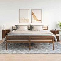 Berkfield Home Elegant Bedside Tables 2 pcs Brown Oak 46.5x29x61 cm Engineered Wood