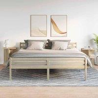 Berkfield Home Elegant Bedside Tables 2 pcs Sonoma Oak 46.5x29x61 cm Engineered Wood in Light Tan