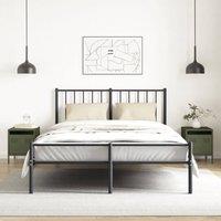Berkfield Home Timeless Bedside Cabinets 2 pcs Olive Green 35x39x43.5 cm Steel