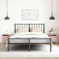 Berkfield Home Timeless Bedside Cabinets 2 pcs Pink 35x39x43.5 cm Steel