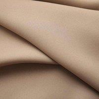 Berkfield Home Elegant Blackout Curtains with Hooks 2 pcs Taupe 140x225 cm