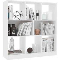 Berkfield Home Classic Book Cabinet White 97.5x29.5x100 cm Engineered Wood
