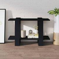Berkfield Home Classic Book Cabinet/Room Divider Black 80x30x51 cm | Size: 80 x 30 x 51 cm