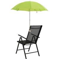 Berkfield Home Practical Camping Chair Parasols 2 pcs Green 105 cm