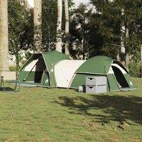 Berkfield Home Modern Camping Tent 5-Person Green Waterproof
