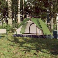 Berkfield Home Modern Camping Tent Dome 2-Person Green Quick Release