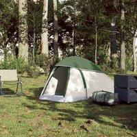 Berkfield Home Modern Camping Tent Dome 1-Person Green Waterproof