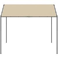 Berkfield Home Spacious Canopy Tent Beige 3x3 m Steel & Fabric
