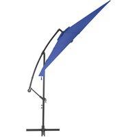 Berkfield Home Elegant Cantilever Umbrella with Aluminium Pole 300 cm Blue