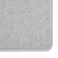 Berkfield Home Elegant Carpet Runner Light Grey 50x300 cm | Size: 100 cm diameter