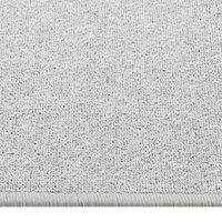 Berkfield Home Elegant Carpet Runner Light Grey 80x300 cm | Size: 100 cm diameter