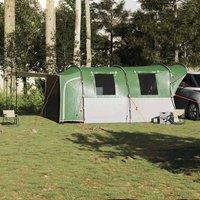 Berkfield Home Comfortable Car Tent 4-Person Green Waterproof