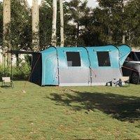 Berkfield Home Comfortable Car Tent 4-Person Blue Waterproof