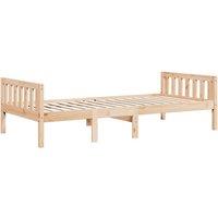 Berkfield Home Durable Children's Bed without Mattress 90x200 cm Solid Wood Pine in Light Tan
