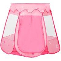 Berkfield Home Charming Children Play Tent Pink 102x102x82 cm | Size: 102 x 102 x 82 cm