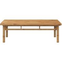 Berkfield Home Beautiful Coffee Table 110x55x35 cm Bamboo in Brown | Size: 110 x 55 x 35 cm