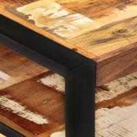 Berkfield Home Durable Coffee Table 120x60x40 cm Solid Reclaimed Wood in Brown | Size: 120 x 60 x 40 cm