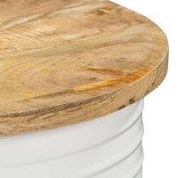 Berkfield Home Beautiful Coffee Table 43x55 cm Solid Mango Wood in Brown