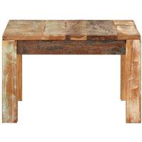 Berkfield Home Green Coffee Table 55x55x35 cm Solid Wood Reclaimed | Size: 55 x 55 x 35 cm